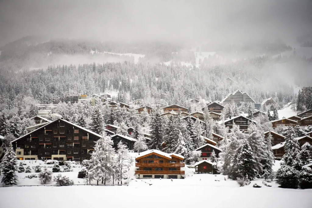 Chalet La Giettaz exterior view French Alps Savoie mountain retreat