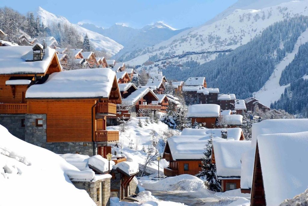 La Giettaz village charming Alpine architecture Savoie France