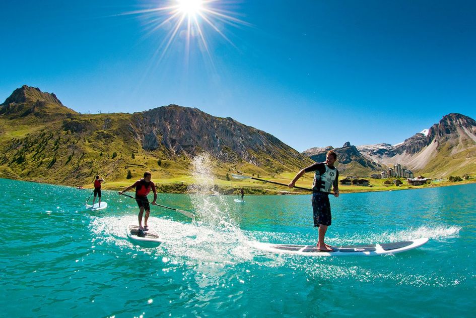 Water sports near Chalet La Giettaz lakes rivers to explore Alps